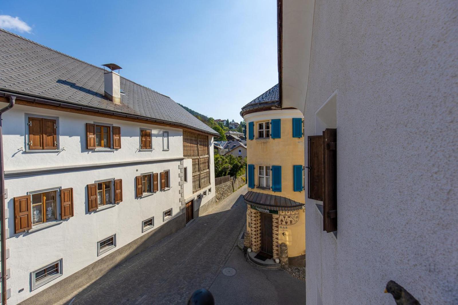 Apartamento Chasa Tredeschin Scuol Exterior foto