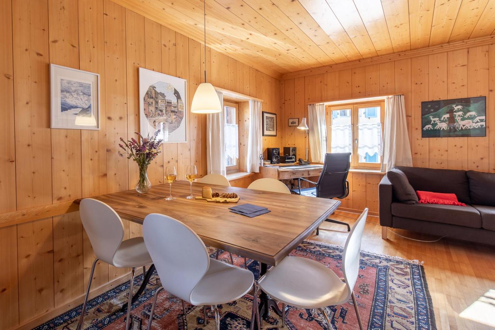 Apartamento Chasa Tredeschin Scuol Exterior foto